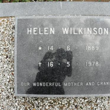 WILKINSON Helen 1889-1978