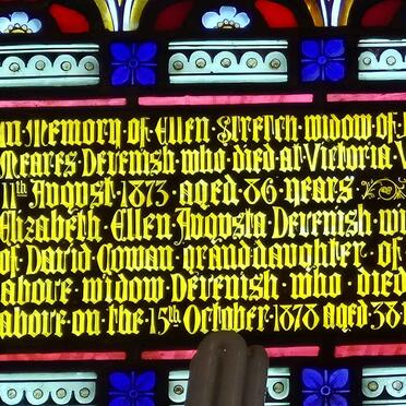 DEVENISH Ellen nee STRETCH -1873 :: COWAN Elizabeth Ellen Augusta nee DEVENISH -1878_2