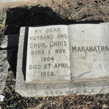 Western Cape, BEAUFORT-WEST, Cnr of Blyth and Botha Streets, public cemetery and AGS section