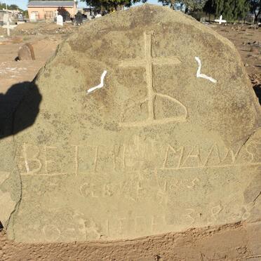 MAANS Bettie 1885-1938