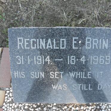 BRIN Reginald E. 1914-1969