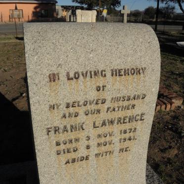 LAWRENCE Frank 1872-1941