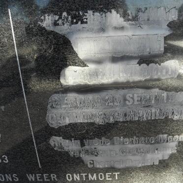 ETZEBETH Elizabeth nee V.D. MESCHT 1960-19?8