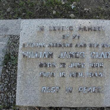 CLARKE William James 1896-1944