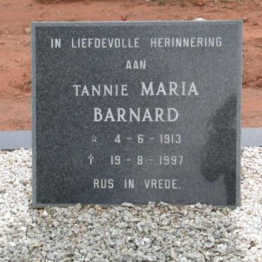 BARNARD Maria 1913-1997