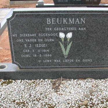 BEUKMAN E.J. 1914-1986