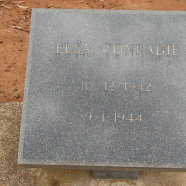 CONRADIE Elsa 1942-1944