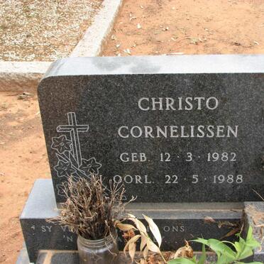 CORNELISSEN Christo 1982-1988