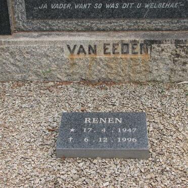 EEDEN Renen, van 1947-1996