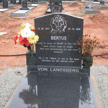 LANDSBERG Bertus, von 1977-2006
