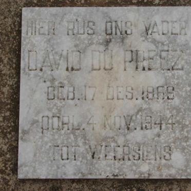 PREEZ David, du 1866-1944
