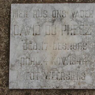 PREEZ David, du 1866-1944
