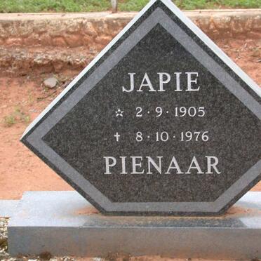 PIENAAR Japie 1905-1976