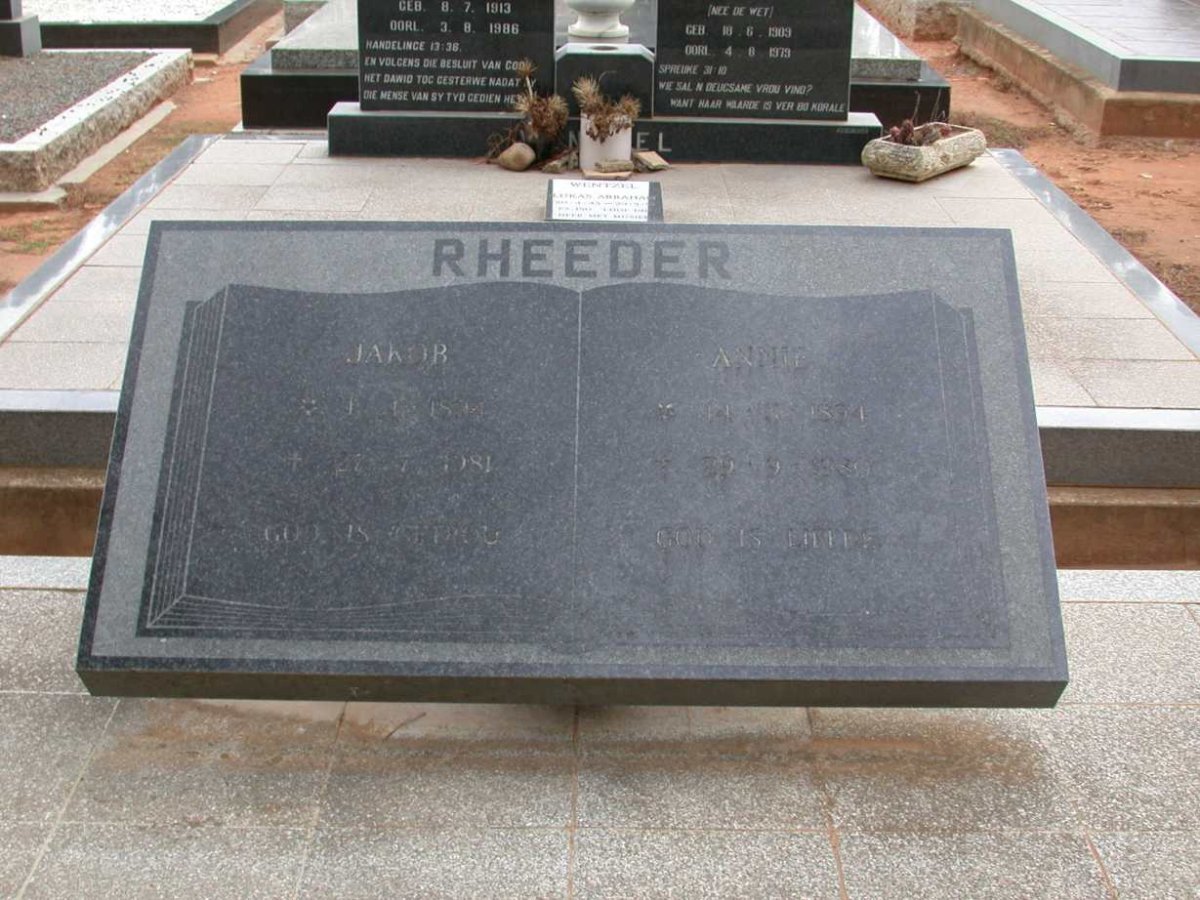 RHEEDER Jakob -1981 &amp; A?