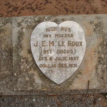 ROUX J.E.M., le nee CROUS 1857-1931