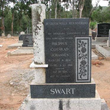 SWART Philippus Coenraad Johannes 1914-1961
