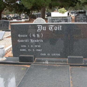 TOIT Gabriël Hendrik, du 1930-1987