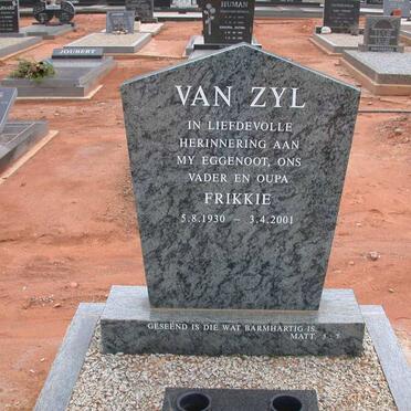 ZYL Frikkie, van 1930-2001