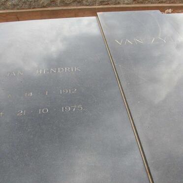 ZYL Jan Hendrik, van 1912-1975