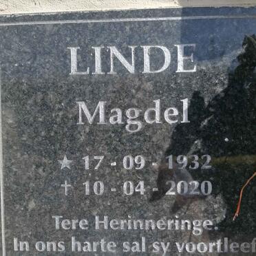 LINDE Magdel 1932-2020