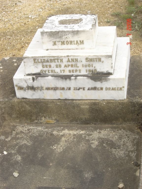 SMITH Elizabeth Anne 1901-1910