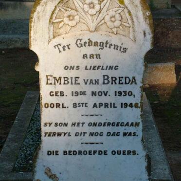 BREDA Embie, van 1930-1946