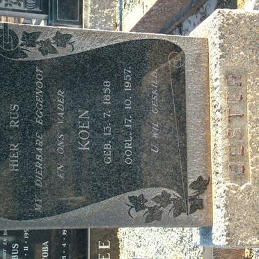 BESTER Koen 1858-1957