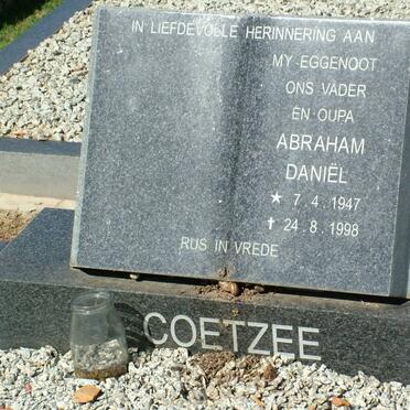 COETZEE Abraham Daniël 1947-1998