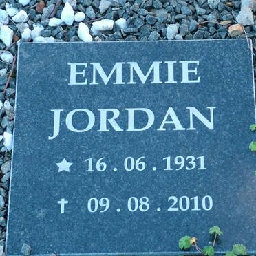 JORDAN Emmie 1931-2010