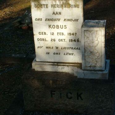 FICK Kobus 1947-1949