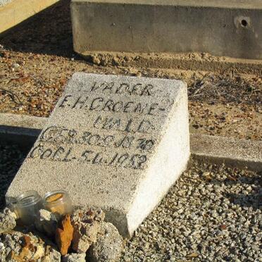 GROENEWALD E.H. 1870-1953