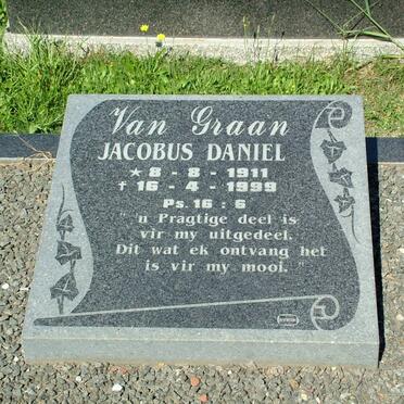 GRAAN Jacobus Daniel, van 1911-1999