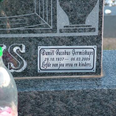 GERMISHUYS Johannes Albertus 1908-1988 &amp; Maria Elizabeth 1911-1994 :: GERMISHUYS Daniel Jacobus 1937-2009 _2