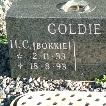 GOLDIE H.C. 1933-1993
