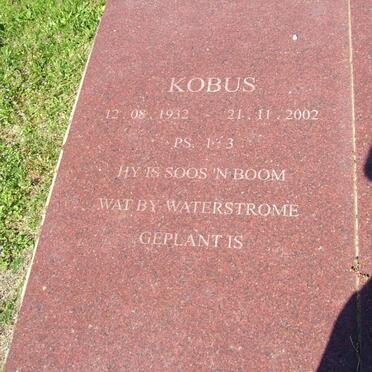 HUMAN Kobus 1932-2002