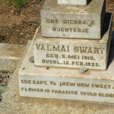 SWART Valmai 1919-1923