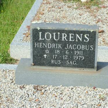 LOURENS Hendrik Jacobus 1911-1979