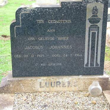 LOURENS Jacobus Johannes 1909-1964
