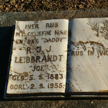 LEIBBRANDT R.J.J. 1883-1955