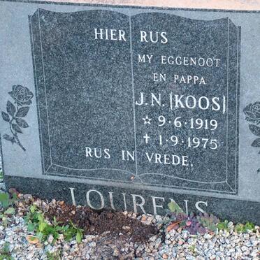 LOURENS J.N. 1919-1975