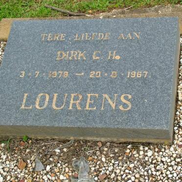 LOURENS Dirk C.H. 1879-1967