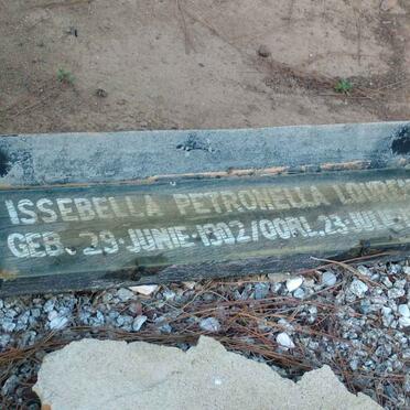 LOURENS Issebella Petronella 1902-1948