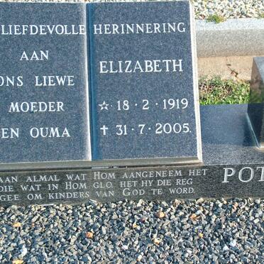 POTGIETER Joseph Willem 1919-1979 &amp; Elizabeth 1919-2005 _2