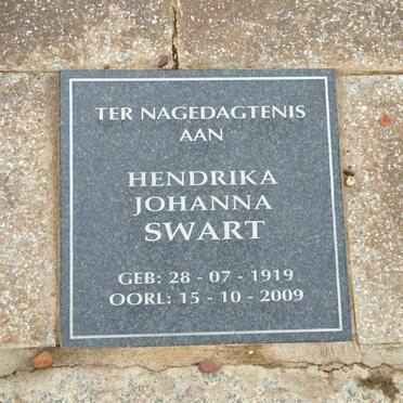 SWART Hendrika Johanna 1919-2009