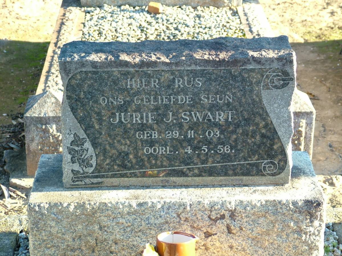 SWART Jurie J. 1903-1956