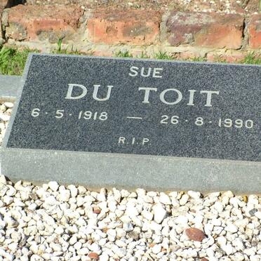 TOIT Sue, du 1918-1990
