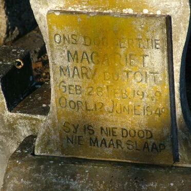 TOIT Magariet Mary, du 1949-1949