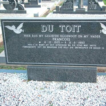 TOIT Francois, du 1935-1985