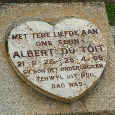 TOIT Albert, du 1928-1966