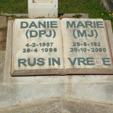 ?YN D.P.J. 1907-1996 &amp; M.J. 192?-2000